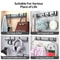 Nail Free Folding Door Hooks Towel Hanger Punch Wall Rack Hook Coat Clothes Holder For Bathroom Kit