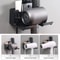 Wall Mounted Hair Dryer Holder Multi Functional Bathroom Storage Rack Hair Tool Organizer Shelf 10