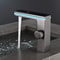 Intelligent LED Digital Display Bathroom Basin Faucet Brass Deck Mounted Washbasin Hot Cold Water M 4