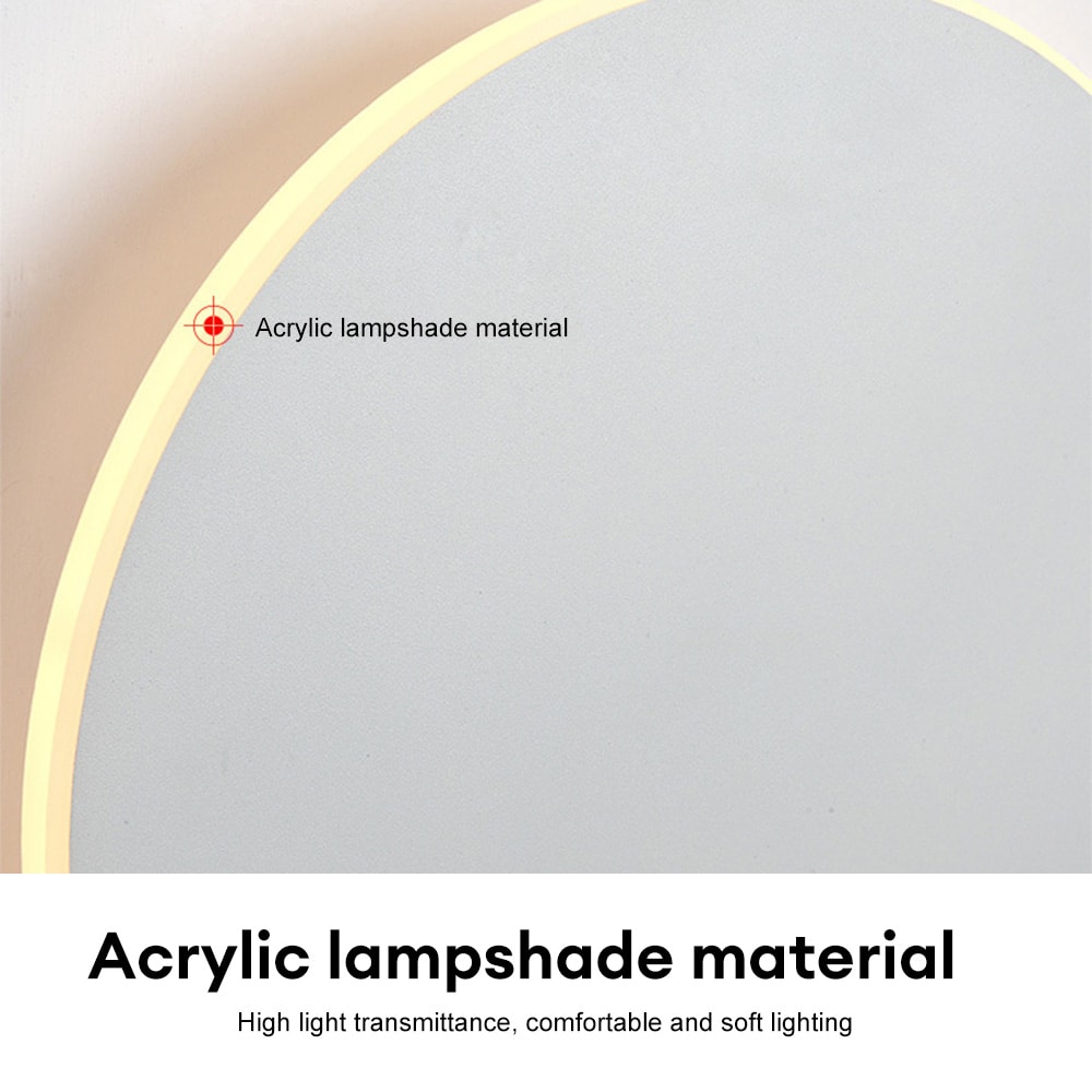 Modern LED Wall Light Touch Sensor LED Wall Lamp Living Room Decoration Minimalist Wall Light Fixtu 3