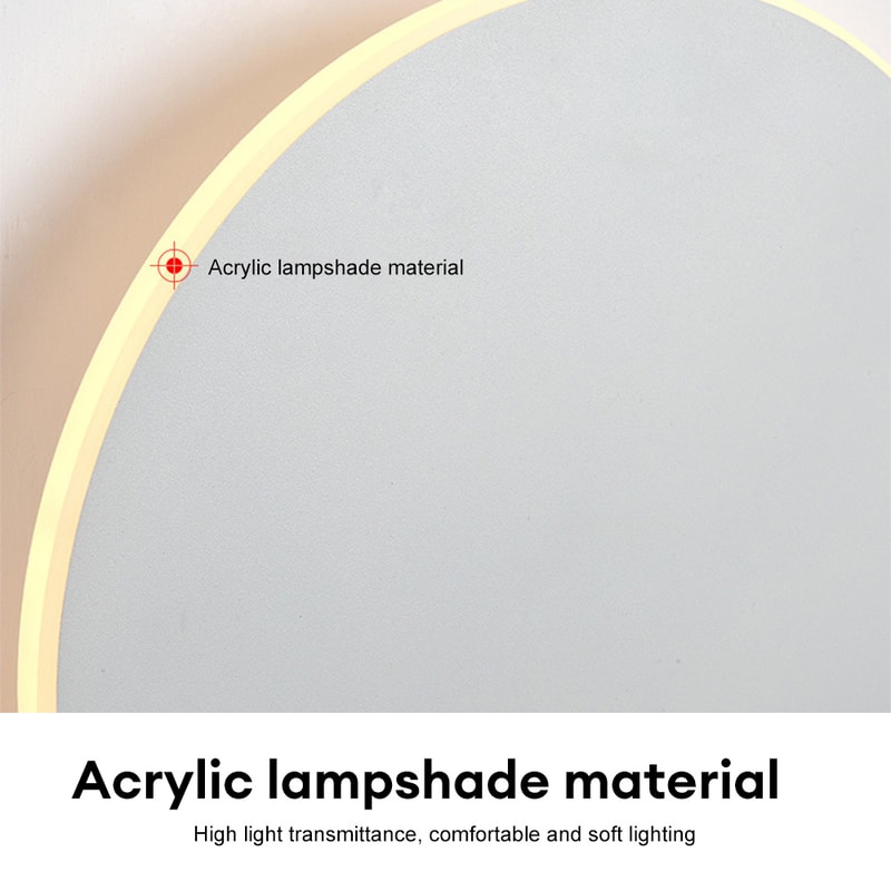 Modern LED Wall Light Touch Sensor LED Wall Lamp Living Room Decoration Minimalist Wall Light Fixtu 3