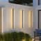 Minimalist Wall Lamps Line Light Long Strip Outdoor Garden Wall Lamp For Villa Background Decoratio 8