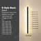 Minimalist Wall Lamps Line Light Long Strip Outdoor Garden Wall Lamp For Villa Background Decoratio 1