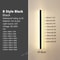 Minimalist Wall Lamps Line Light Long Strip Outdoor Garden Wall Lamp For Villa Background Decoratio 1