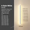 Minimalist Wall Lamps Line Light Long Strip Outdoor Garden Wall Lamp For Villa Background Decoratio 2