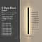 Minimalist Wall Lamps Line Light Long Strip Outdoor Garden Wall Lamp For Villa Background Decoratio 4