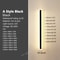Minimalist Wall Lamps Line Light Long Strip Outdoor Garden Wall Lamp For Villa Background Decoratio 6