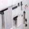 Bathroom Towel Rack Nonpunched Selfadhesive Towel Rack Kitchen Hand Towel Rack Household Organizer 5