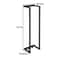 Stainless Steel Towel Rack For Bathroom Wall Mounted Towel Storage Rack SpaceSaving Rolled Towels H 5