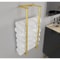 Stainless Steel Towel Rack For Bathroom Wall Mounted Towel Storage Rack SpaceSaving Rolled Towels H 2