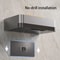 Wallmounted Space Aluminum Soap Dish Punchfree Bathroom Storage Rack Soap Box For Washroom 3