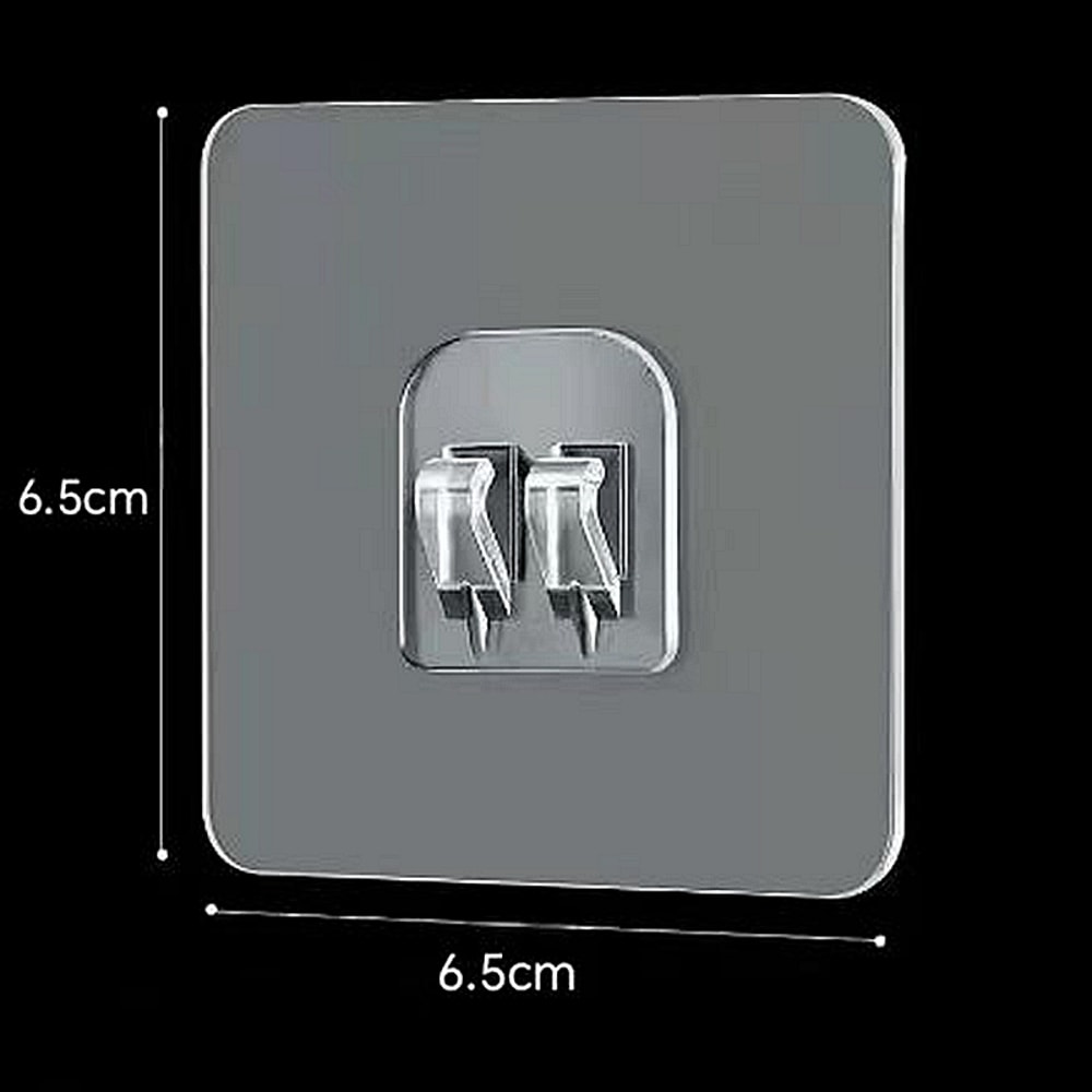 Self-adhesive Multi-purpose Hooks, Strong Sticker Hooks for Bathroom, Kitchen, Home and Decoration Organization