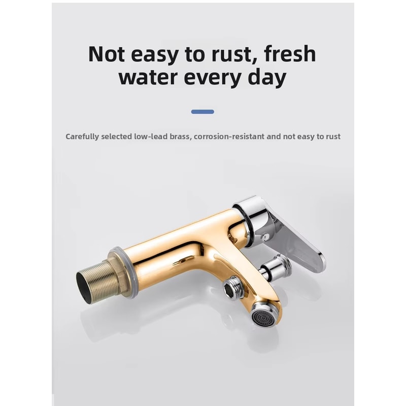 Single Hole Basin Faucet With Shower Accessories Multifunctional Bathroom Shower Faucet Home Washba 4