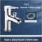 Single Hole Basin Faucet With Shower Accessories Multifunctional Bathroom Shower Faucet Home Washba 8