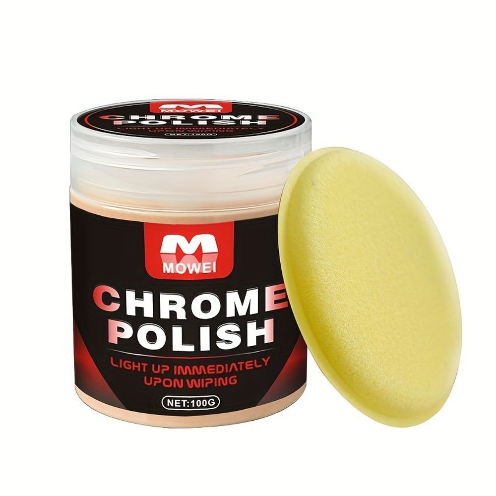 Car Restoration Paste Metal Polish Cream For Wheels Door Handles Window Trim Auto Detailing Essent 7