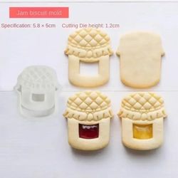 3D Christmas Cookie Cutter Mold for Festive Baking