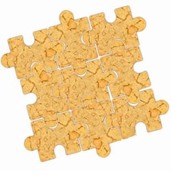 christmas jigsaw cookie mold: stainless steel diy bakeware