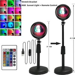 Sunset Projector Lamp - Rainbow Atmosphere Night Light