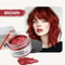 Temporary Hair Color Wax Easy to Wash DIY Hair Dye for Beards Eyebrows Styling Dyed Mud