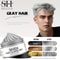 Temporary Hair Color Wax Easy to Wash DIY Hair Dye for Beards Eyebrows Styling Dyed Mud