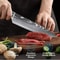 Laser Damascus Kitchen Knife Cleaver Meat Fruit Bread Knife Barbecue Boning Knife Cut Chicken Conve 6
