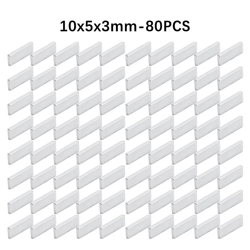 Powerful Square Neodymium Magnets, High-Strength Refrigerator Stickers & DIY Magnets