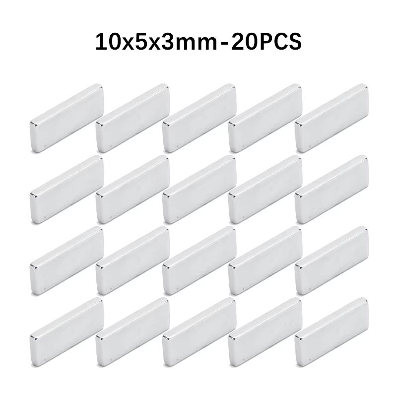 Powerful Square Neodymium Magnets, High-Strength Refrigerator Stickers & DIY Magnets