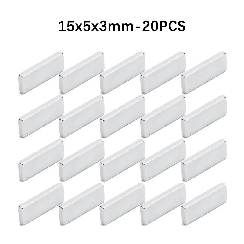 Powerful Square Neodymium Magnets, High-Strength Refrigerator Stickers & DIY Magnets
