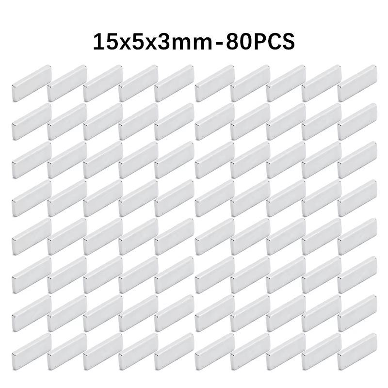 Powerful Square Neodymium Magnets, High-Strength Refrigerator Stickers & DIY Magnets