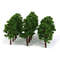 Mini Model Trees For Micro Landscape Decor DIY Scale Architectural Layout Train Scenery  Nature Toy 6