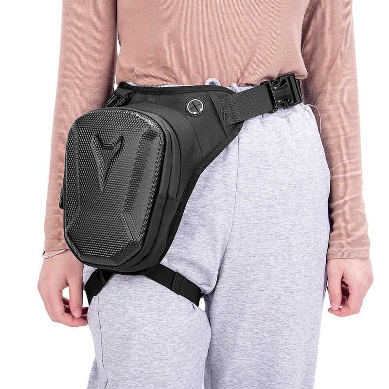 Motorcycle Leg Bag Waterproof Rider Waist Bag For Cycling  Bike Enthusiasts 1