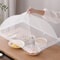 Foldable Food Cover Mesh Large Insect Proof Dish Cover For IndoorOutdoor Use Washable Windproof 6
