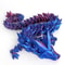 3D Printed Dragon Egg Full Articulated Dragon Model Movable Rotatable Desktop Ornament Kid Toy 3