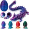 3D Printed Dragon Egg Full Articulated Dragon Model Movable Rotatable Desktop Ornament Kid Toy 16