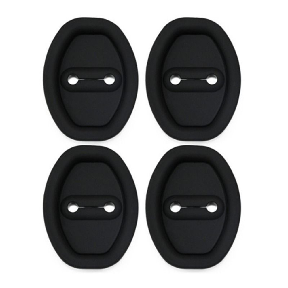Silicone Car Door Lock Protection Cover SEAMETAL Elastic Buckle Guard AntiCollision Shock Absorbi