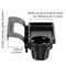 Multifunctional Car Organizer Box Hanging Storage Rack for Vehicle with Cup & Drink Holder