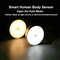 Wireless Magnetic Sensor Night Lamp Smart LED Lighting with Human Body Detection  USB Charging