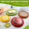 Silicone Food Storage Container Set Leakproof Stackable Portable FreshKeeping Box For Fruits Vege 5