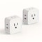 5 Way Multi Plug Outlet Extender Wall Outlet ExpanderSmall Electrical Outlet Splitter For TravelHom 6