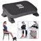Ergonomic Under Desk Footrest with Massage Rollers Pain Relief Leg Rest for Home Office Posture Cor