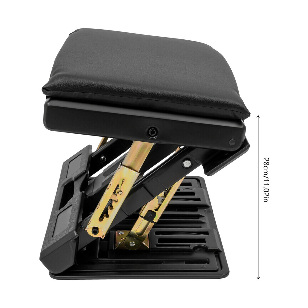 Portable Ergonomic Footstool Adjustable Height for Office Home Travel