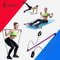 Yoga Resistance Bands with Pilates Stick Full Body Fitness Equipment for Home Training CrossFit