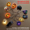 Halloween LED Battery Powered String Lights Ghost Witch Cat Pumpkin Spider Web Skeleton Mummy