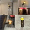 USB Rechargeable Brownstone Torch Lamp LED Night Light with Buckle for Bedroom Childrens Gift