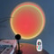 USB Sunset Projection Light 16 Colors Remote Control 180 Rotation for Bedroom Photography Deco