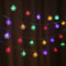 Snowflake Fairy Lights Snow LED String Lights USB Battery Operated for Christmas Bedroom Garden
