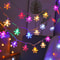 Snowflake Fairy Lights Snow LED String Lights USB Battery Operated for Christmas Bedroom Garden