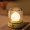 Cute Capybara Flameless Candle Night Light Dimmable 2Mode Bedside Lamp for Kid Bedroom