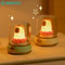 Cute Capybara Flameless Candle Night Light Dimmable 2Mode Bedside Lamp for Kid Bedroom