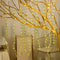 BatteryPowered 2M 20 Light Imitation Leaf Curtain Lamp Decorative Copper Wire String with Wrought